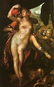 Bartholomeus Spranger Venus and Adonis oil